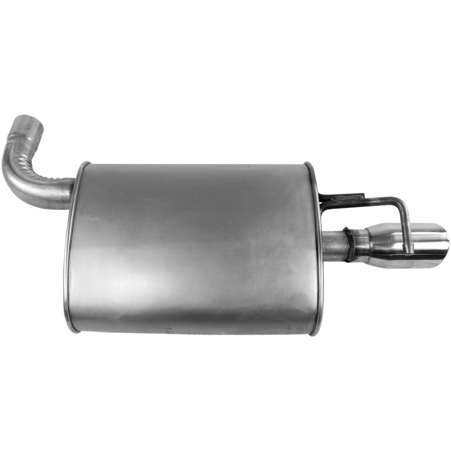 WALKER 53944 Quiet-Flow SS Direct Fit Exhaust Muffler Assembly 2.25 INCH Inlet (ID) 3 INCH Outlet (OD) for Ford Explorer