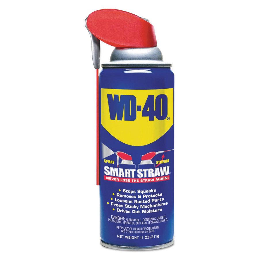 WD-40 490040 Original Formula, Multi-Use Product with Smart Straw Sprays 2 Ways, 11 OZ (Case of 12)