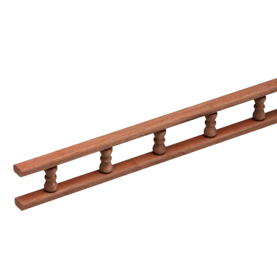 WHITECAP 60705 TEAK STANDARD PIN RAIL - 5