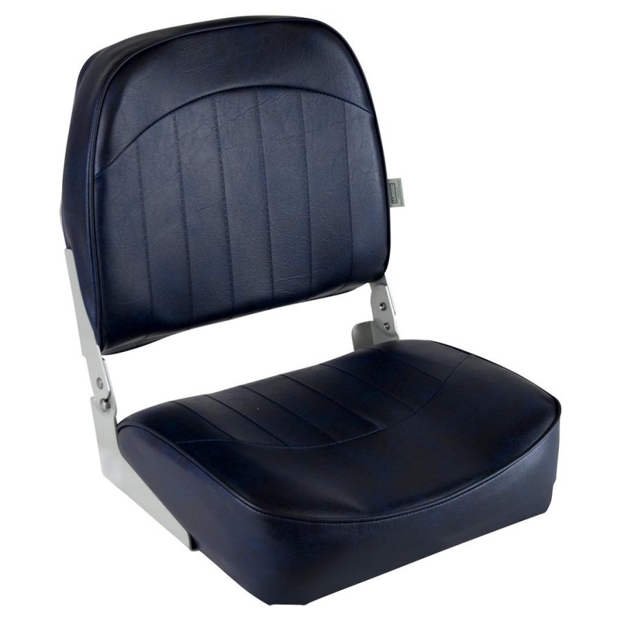 WISE D734PLS711 8WD734PLS-711 Standard Low Back Boat Seat, Navy