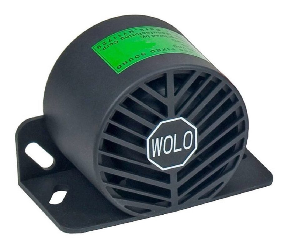 WOLO BA-550 Intelligent Alarm Back-Up Alarm, Black