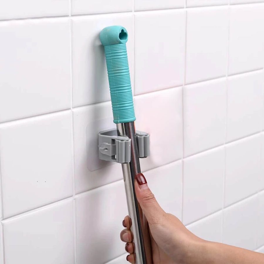 Wall Mount Mop & Broom Holder