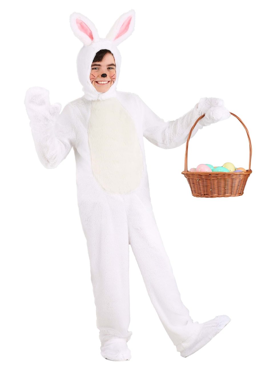 White Bunny Costume for Kids