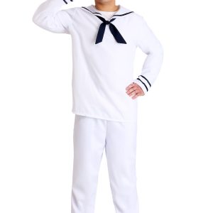 White Sailor Man Costume