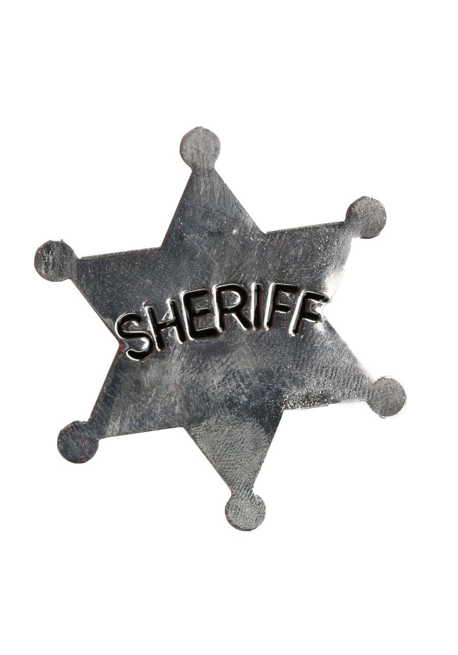 Wild West Sheriff's Badge