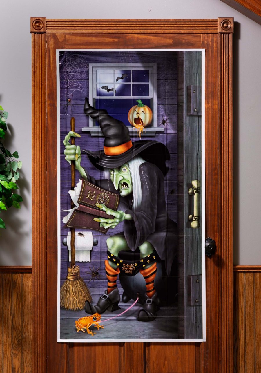 Witch Bathroom Decoration Cover