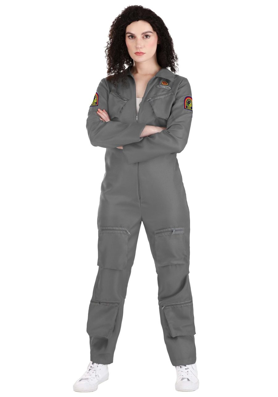 Women's Alien Ripley Flight Suit Costume