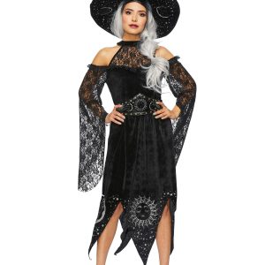 Women's Black Mystic Witch Costume