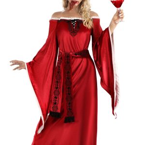 Women's Blood Empress Vampire Costume Dress