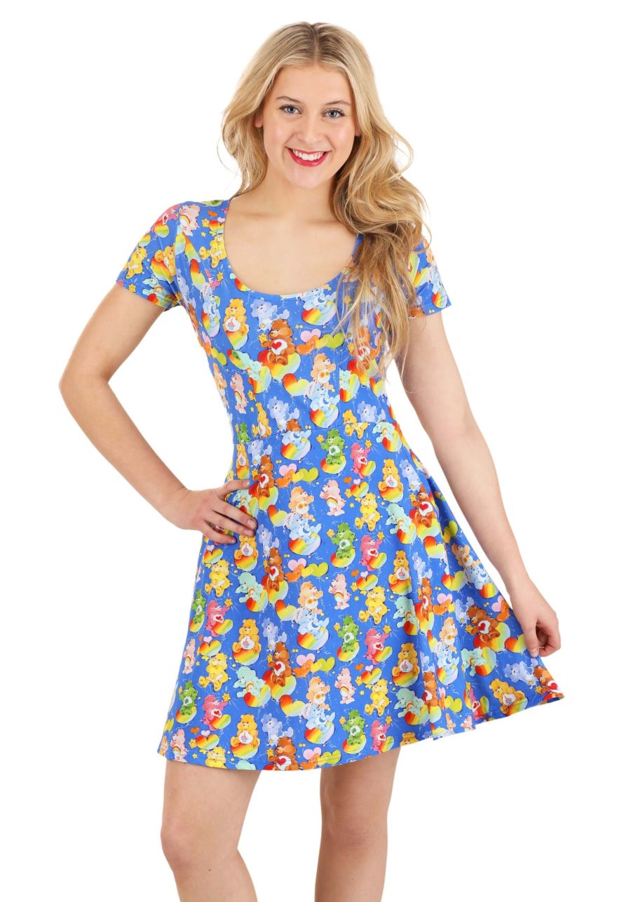 Women's Cakeworthy Care Bears Scoop Neck Dress