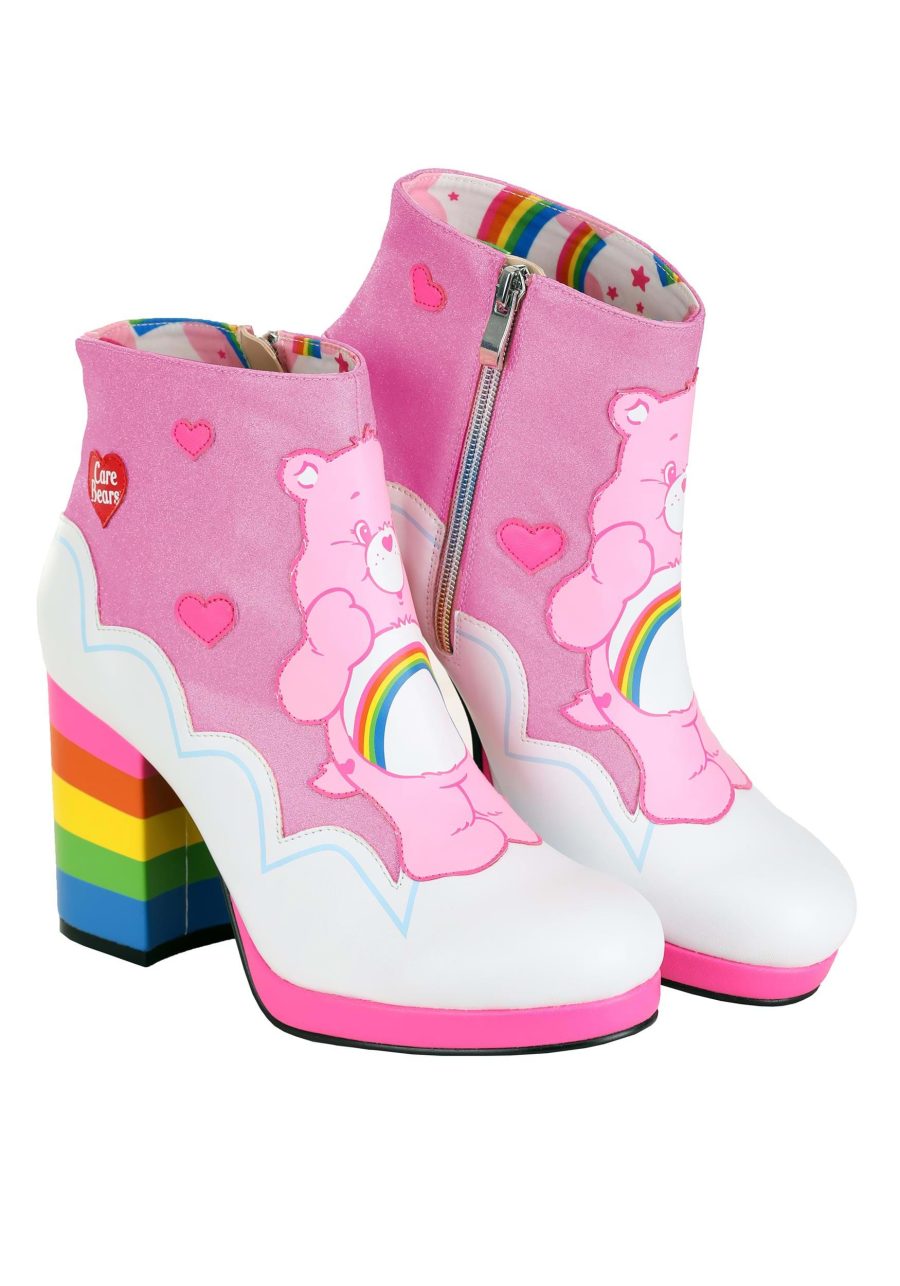 Women's Care Bears Cheer Bear Ankle Boots