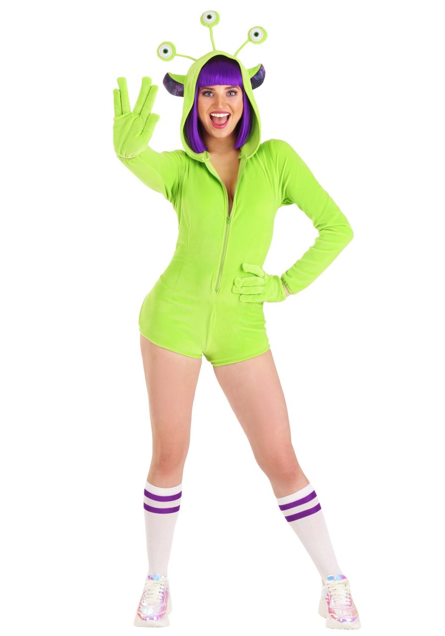 Women's Cozy Alien Costume