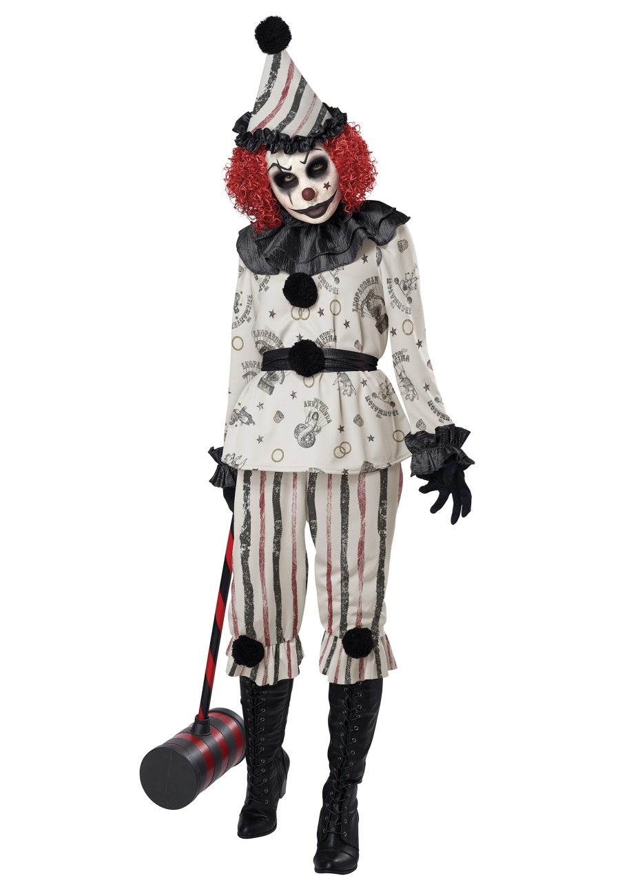 Women's Creeper Clown Costume