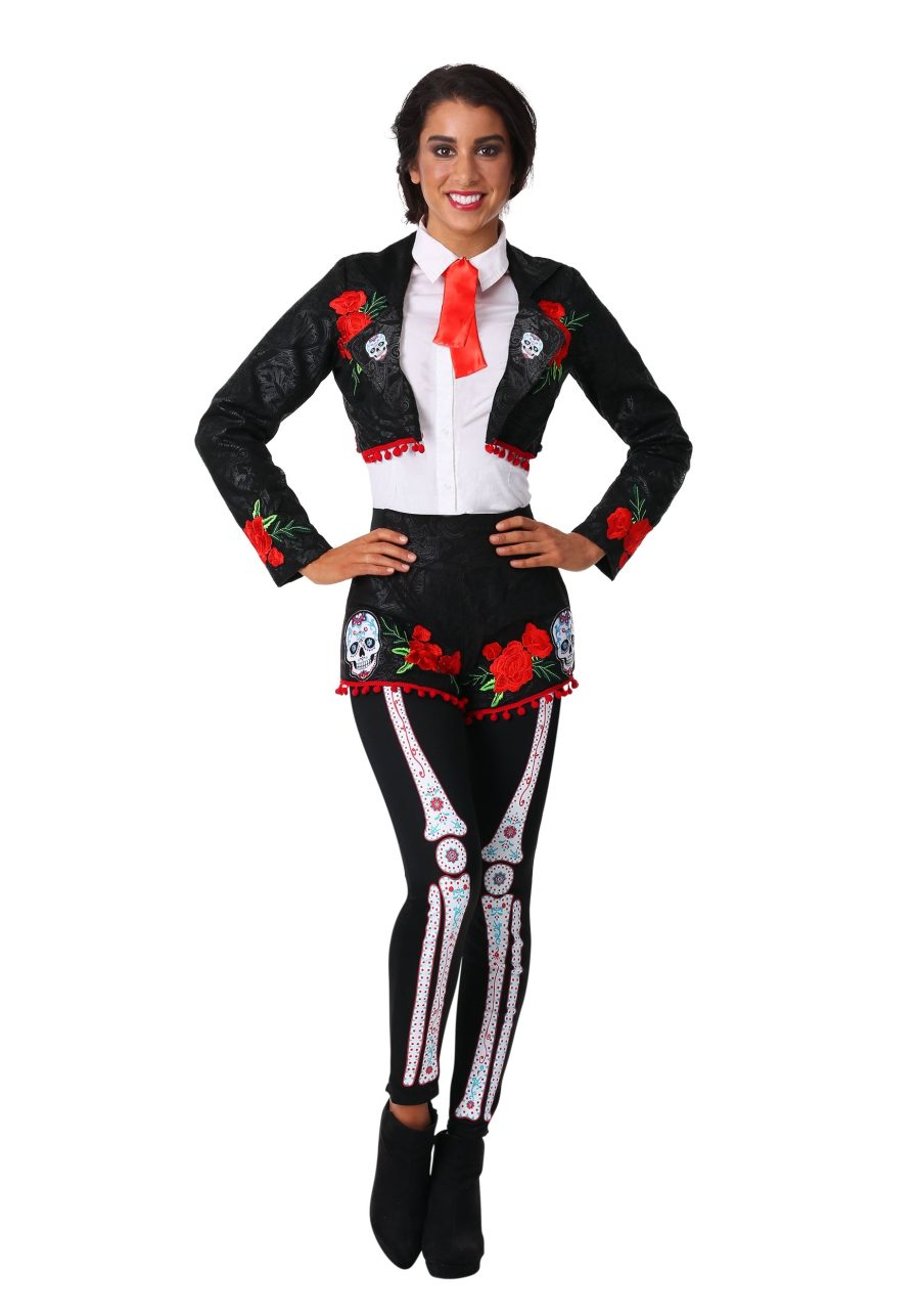 Women's Day of the Dead Mariachi Costume