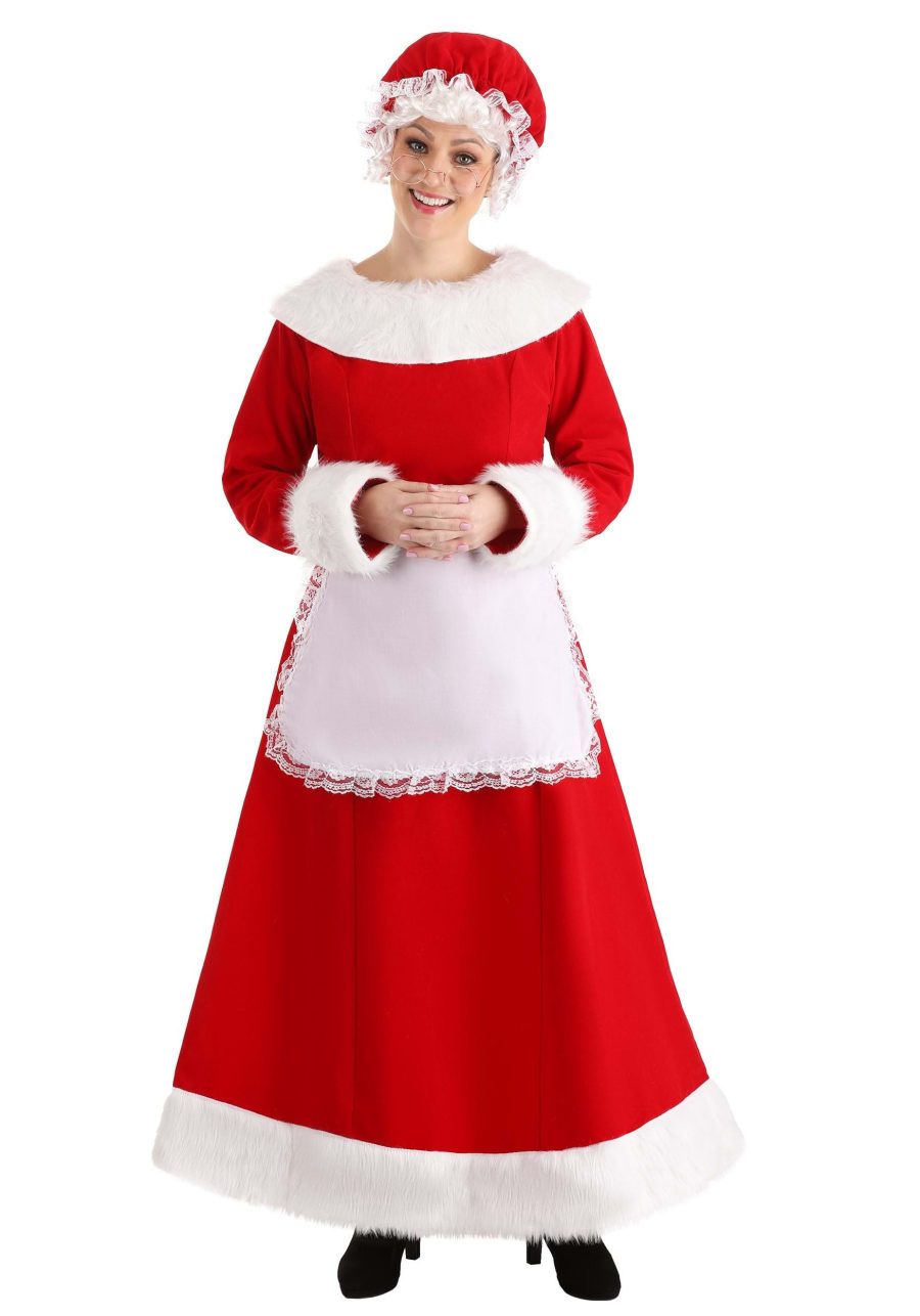 Women's Deluxe Mrs Claus Costume