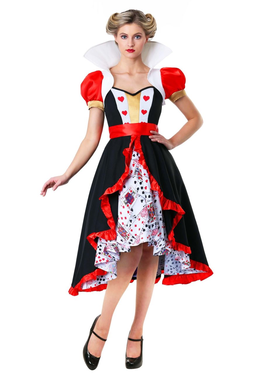 Women's Flirty Queen of Hearts Costume