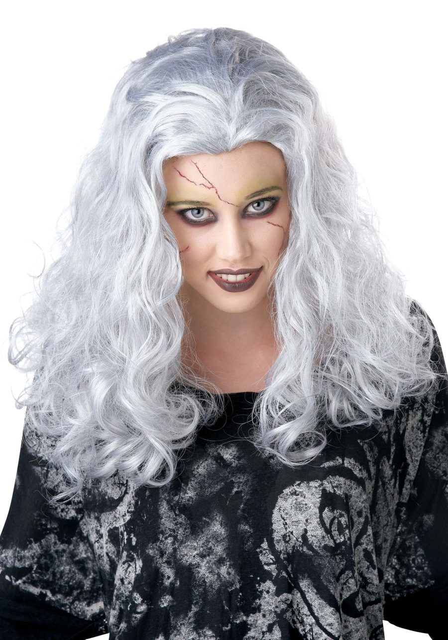 Women's Ghostly White Wig