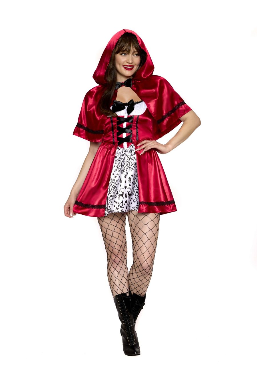 Women's Gothic Red Riding Hood Costume