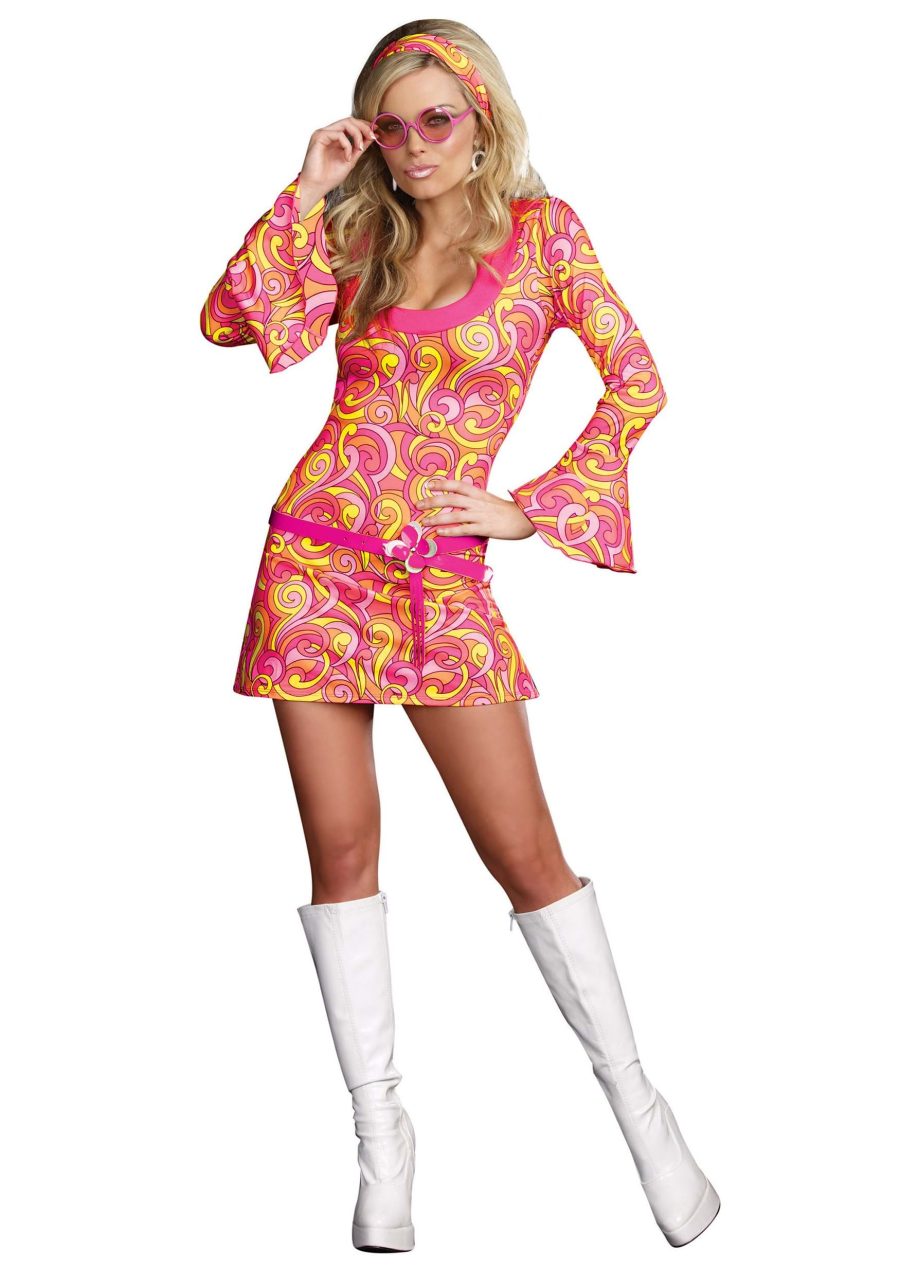 Women's Groovy Go Go Dancer Costume