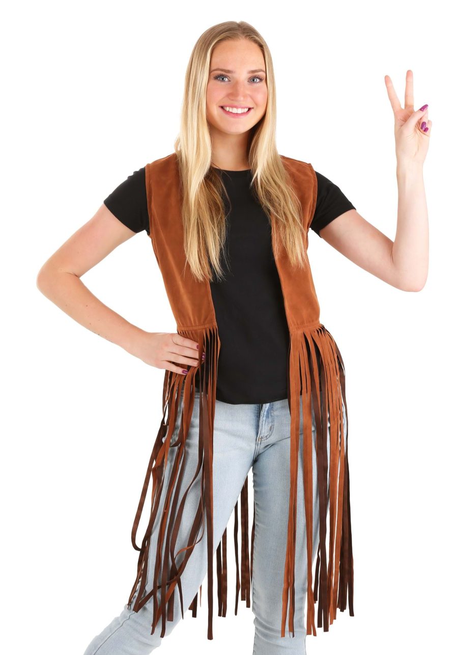 Women's Hippie Costume Vest