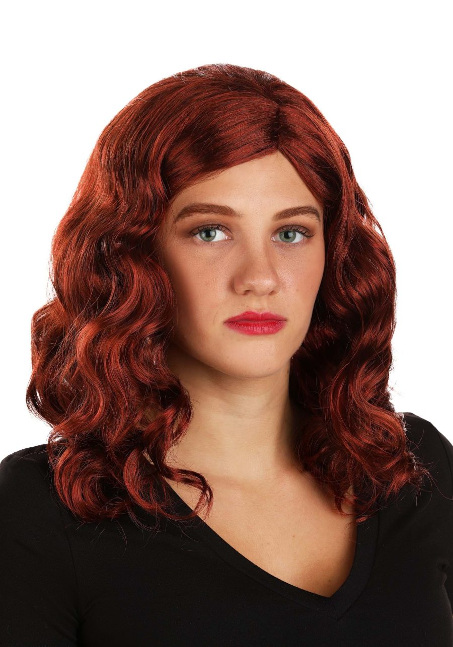 Women's Marvel Black Widow Costume Wig