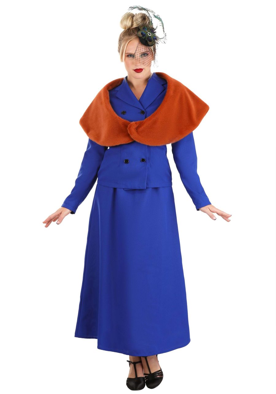 Women's Mrs. Peacock Clue Costume