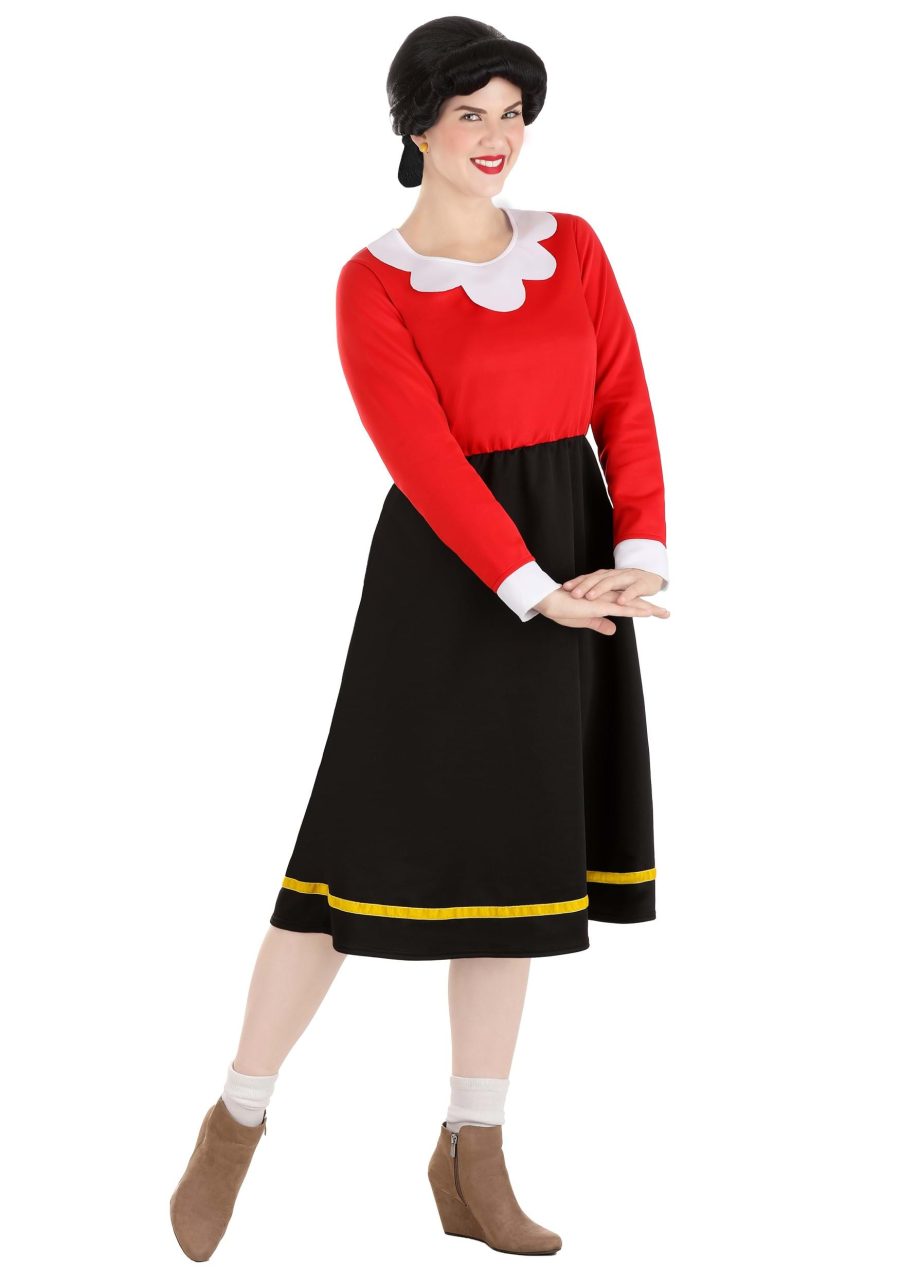 Women's Olive Oyl Costume