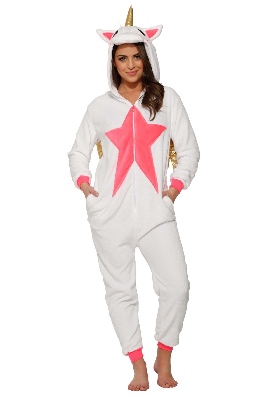 Women's Pink Star Alicorn Onesie