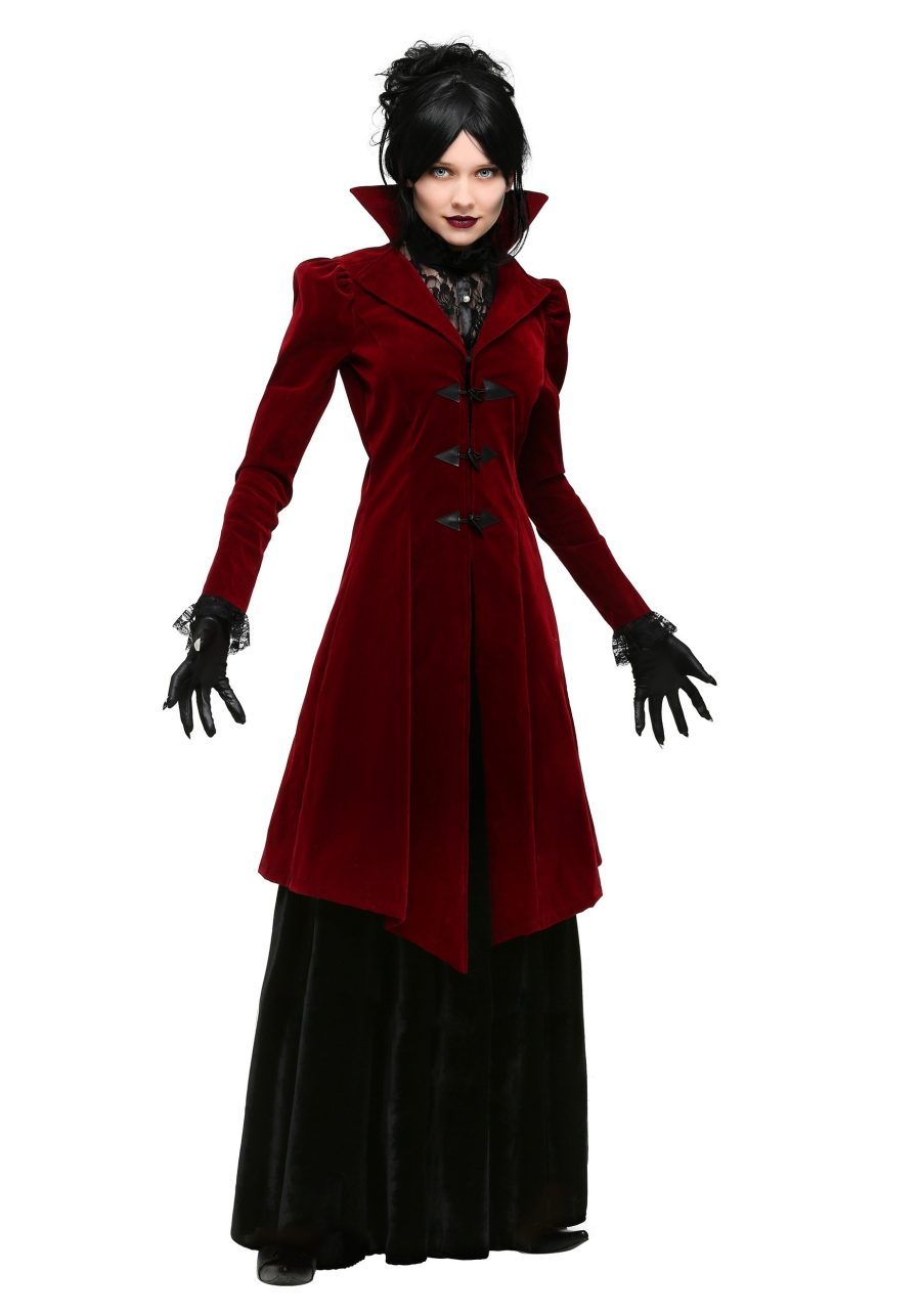 Women's Plus Size Delightfully Dreadful Vampiress Costume