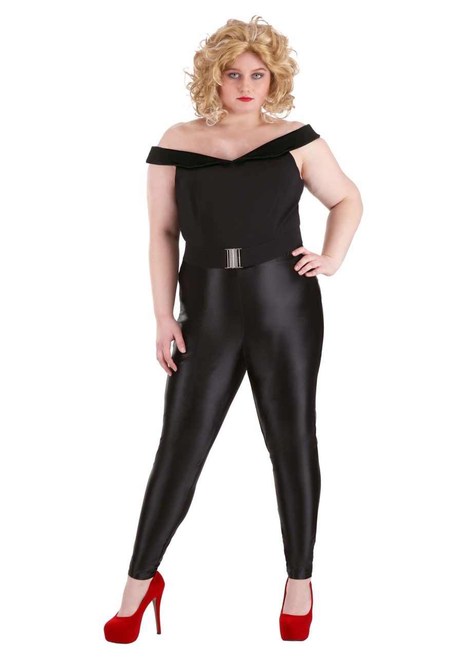 Women's Plus Size Deluxe Grease Bad Sandy Costume