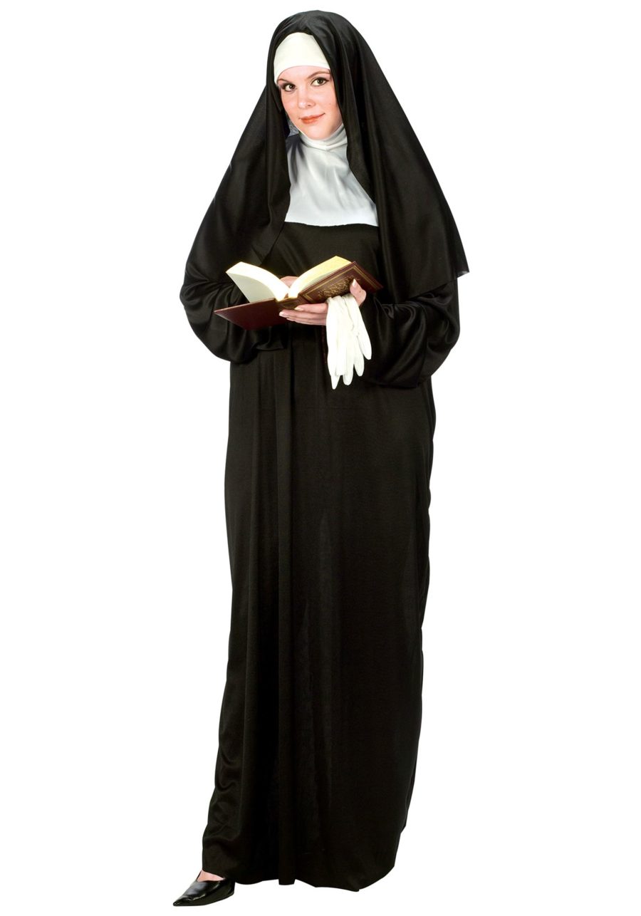 Women's Plus Size Nun Costume