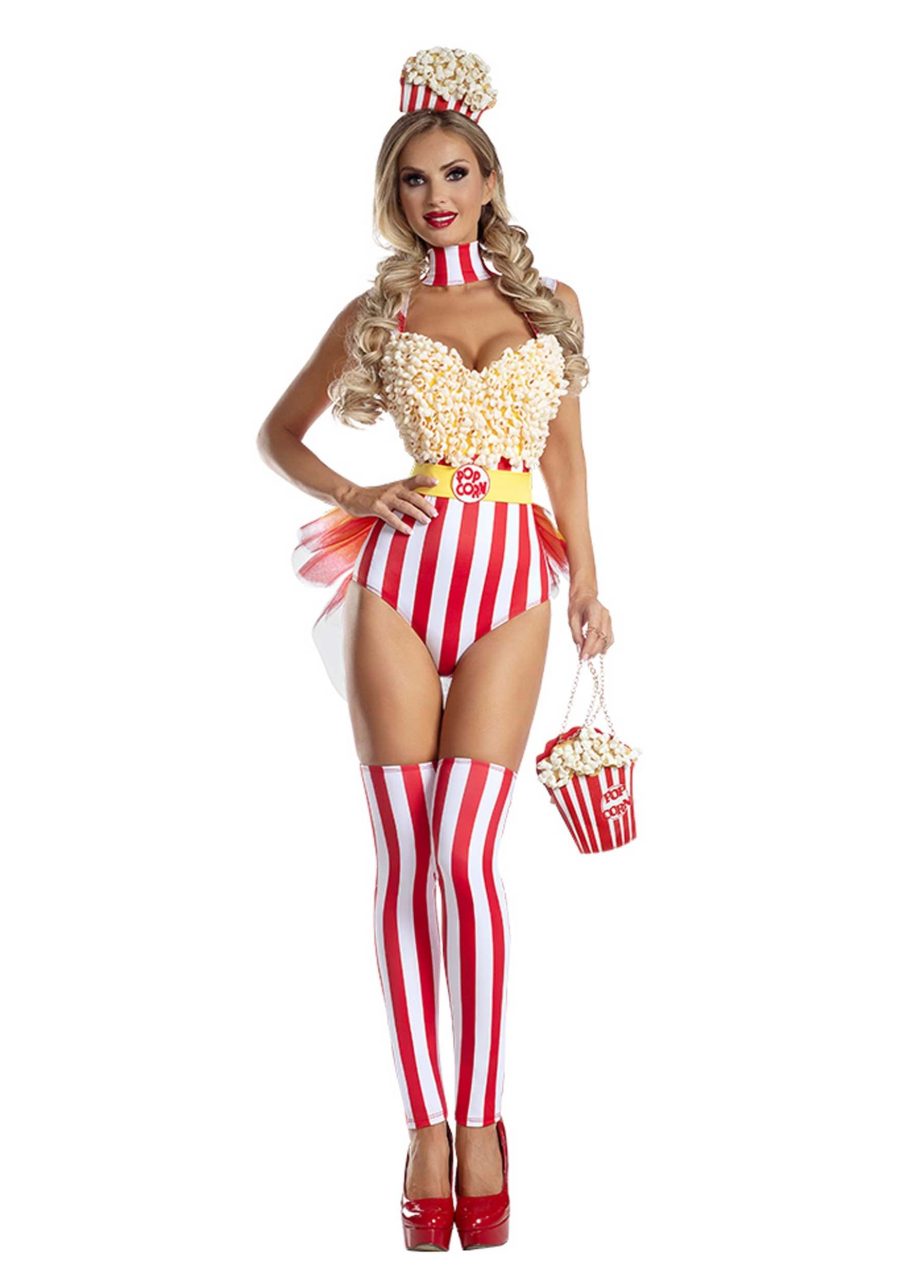 Women's Popcorn Babe Costume