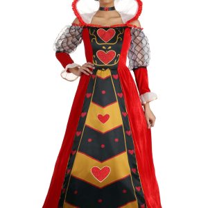 Women's Premium Queen of Hearts Costume