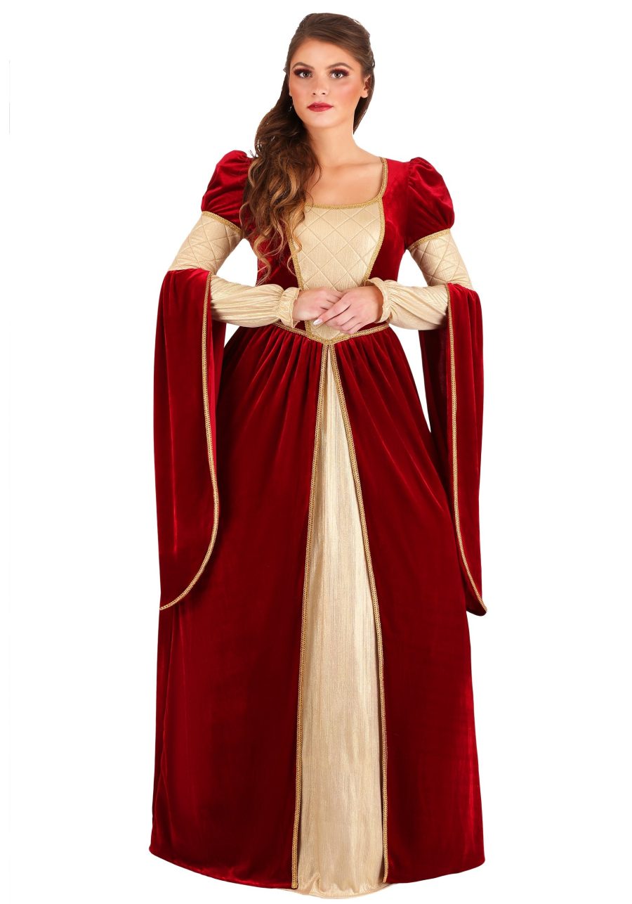 Women's Regal Renaissance Queen Costume