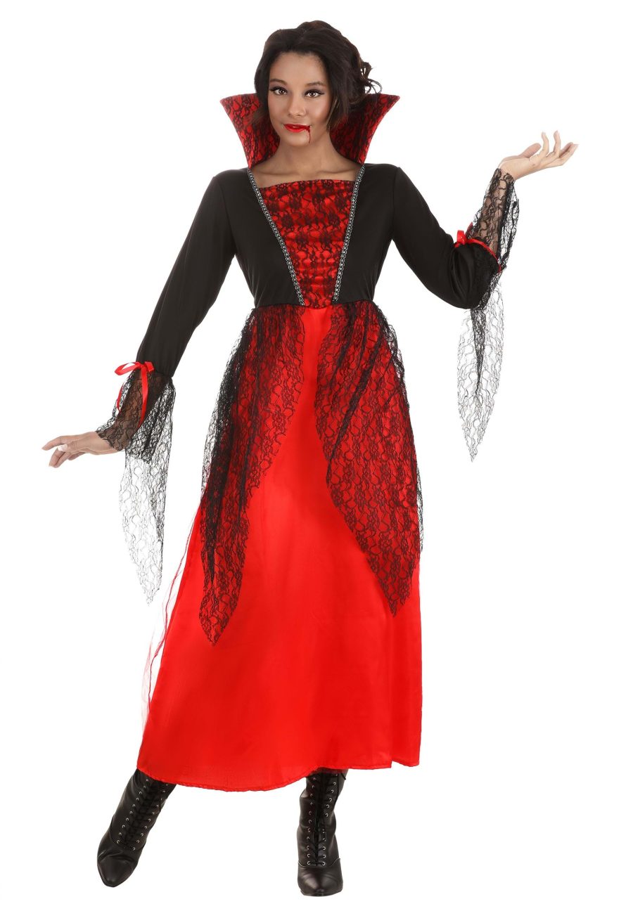 Women's Regal Vampire Costume Dress