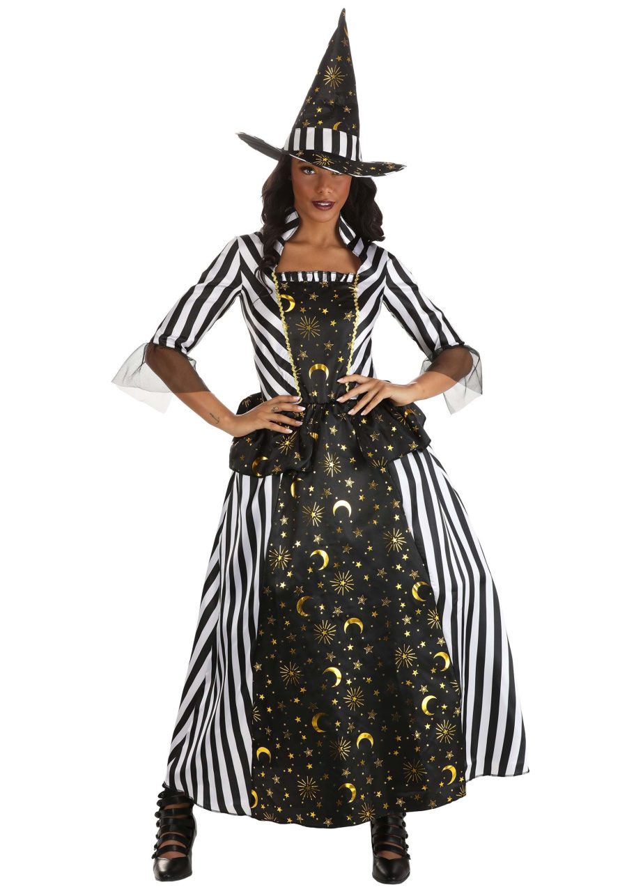 Women's Rococo Witch Costume Dress