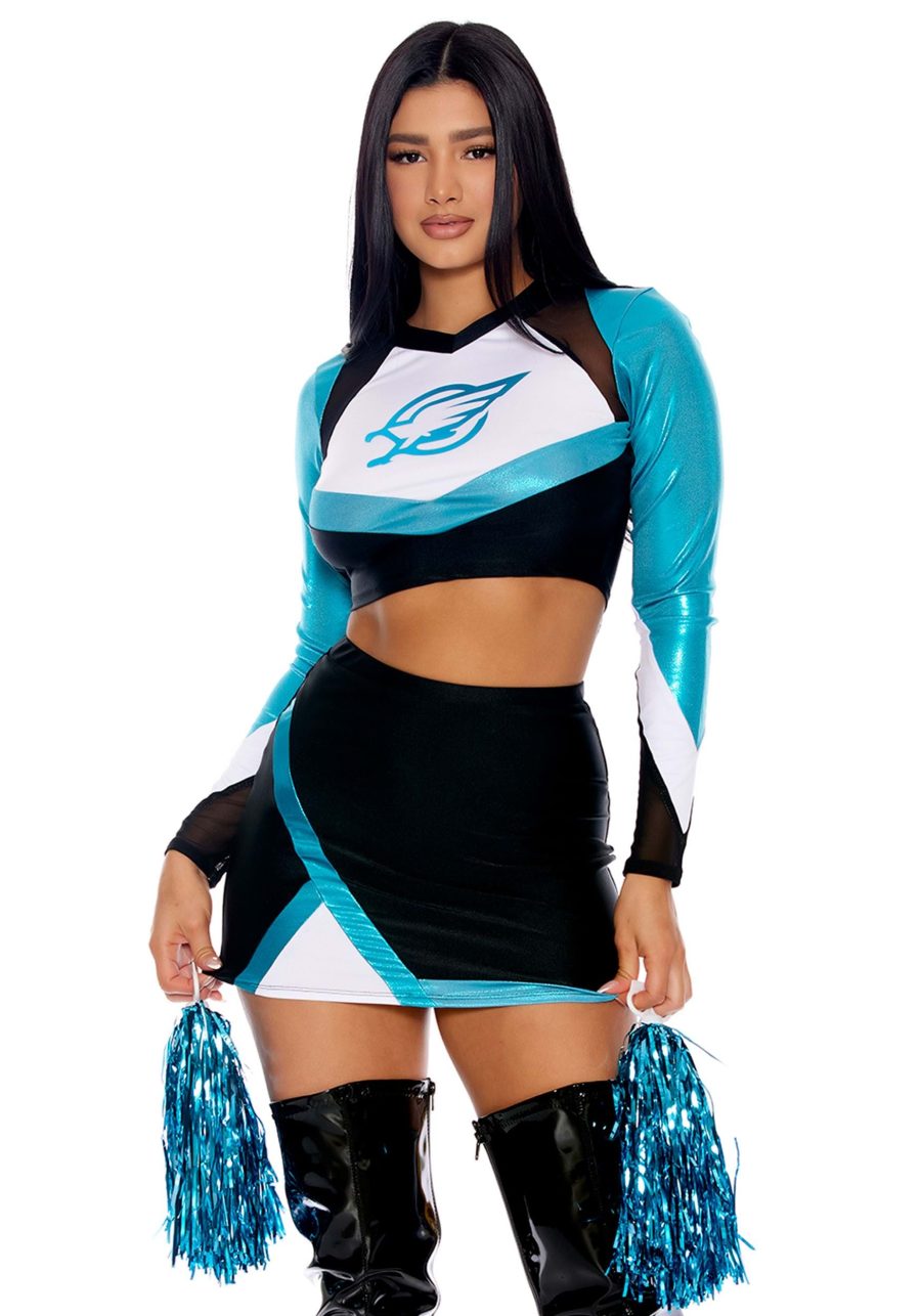 Women's Sexy Euphoric Cheerleader TV Character Costume