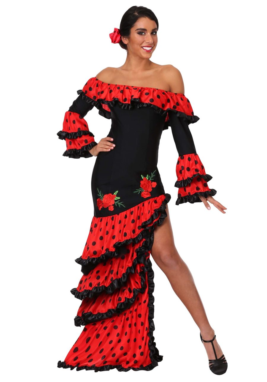 Women's Spanish Senorita Costume