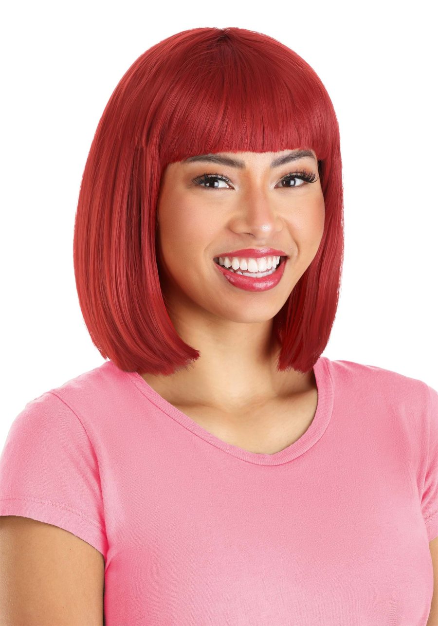 Women's Strawberry Shortcake Costume Wig