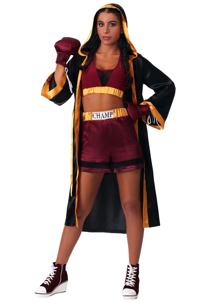 Women's Tough Boxer Costume