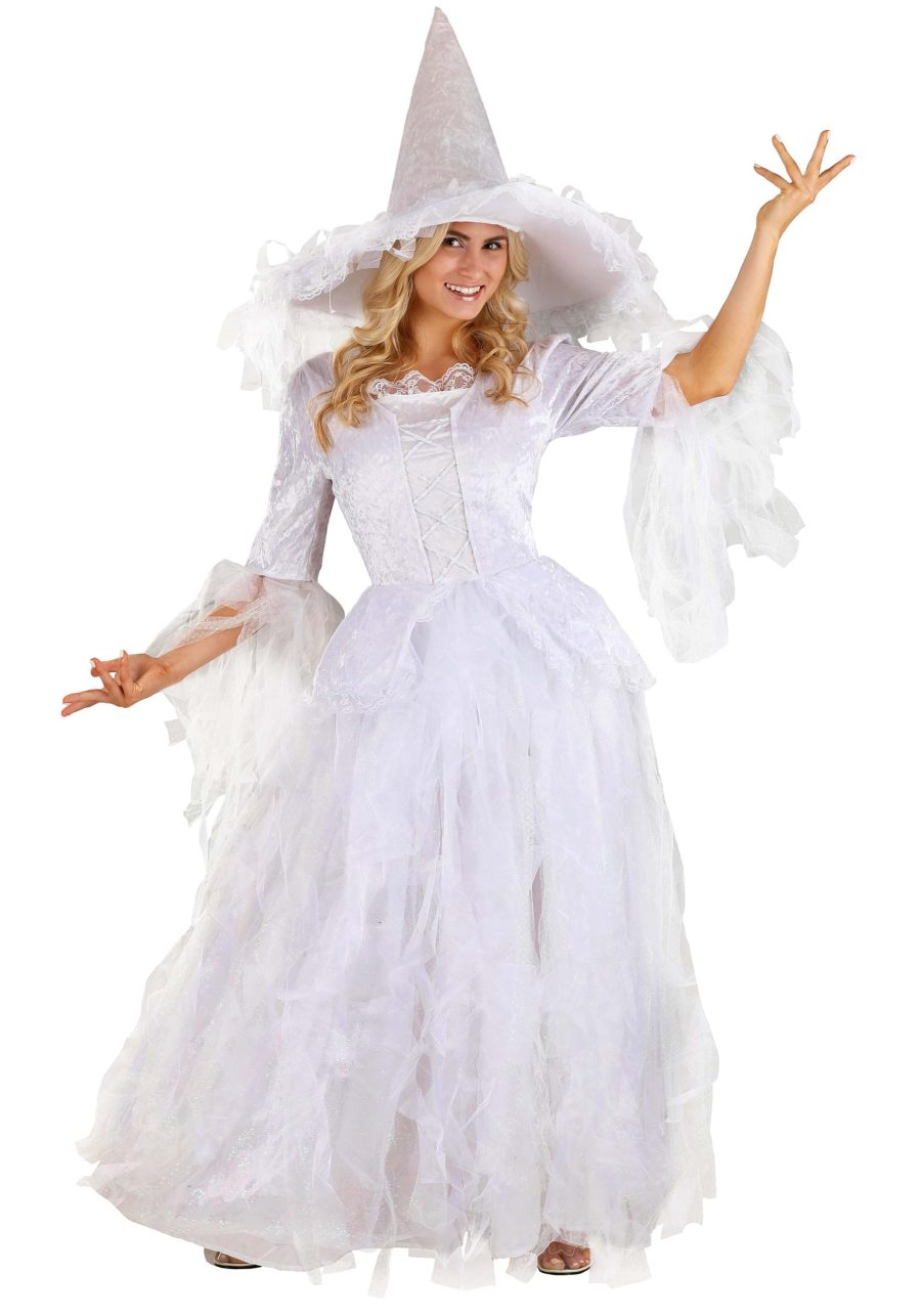 Women's White Witch Costume Dress