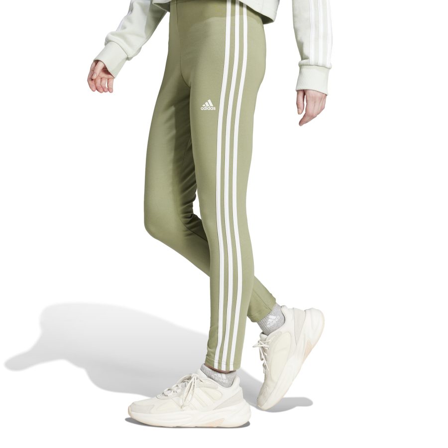 Women's high-waisted leggings adidas Essentials 3-Stripes