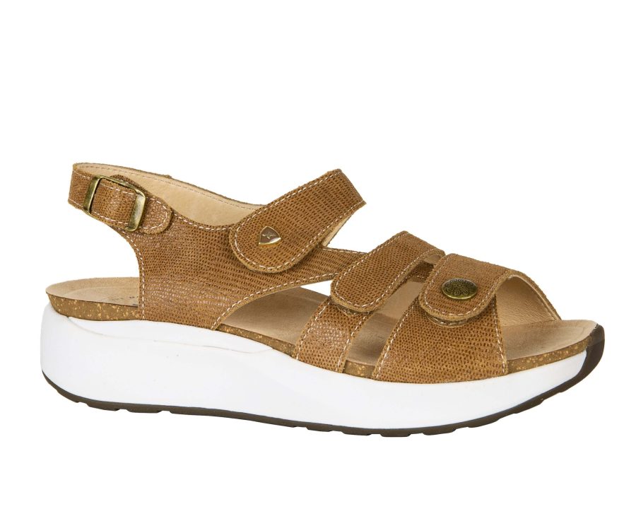 Xelero Shoes Mykonos X29534 - Women's Comfort Orthopedic Slip Resistant Sandal - Cork EVA Footbed