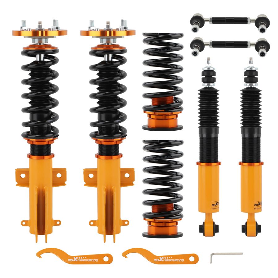 for Ford Mustang 2005-14 Racing Coilovers Kits compatible Adjustable Height and Dampers lowering kit