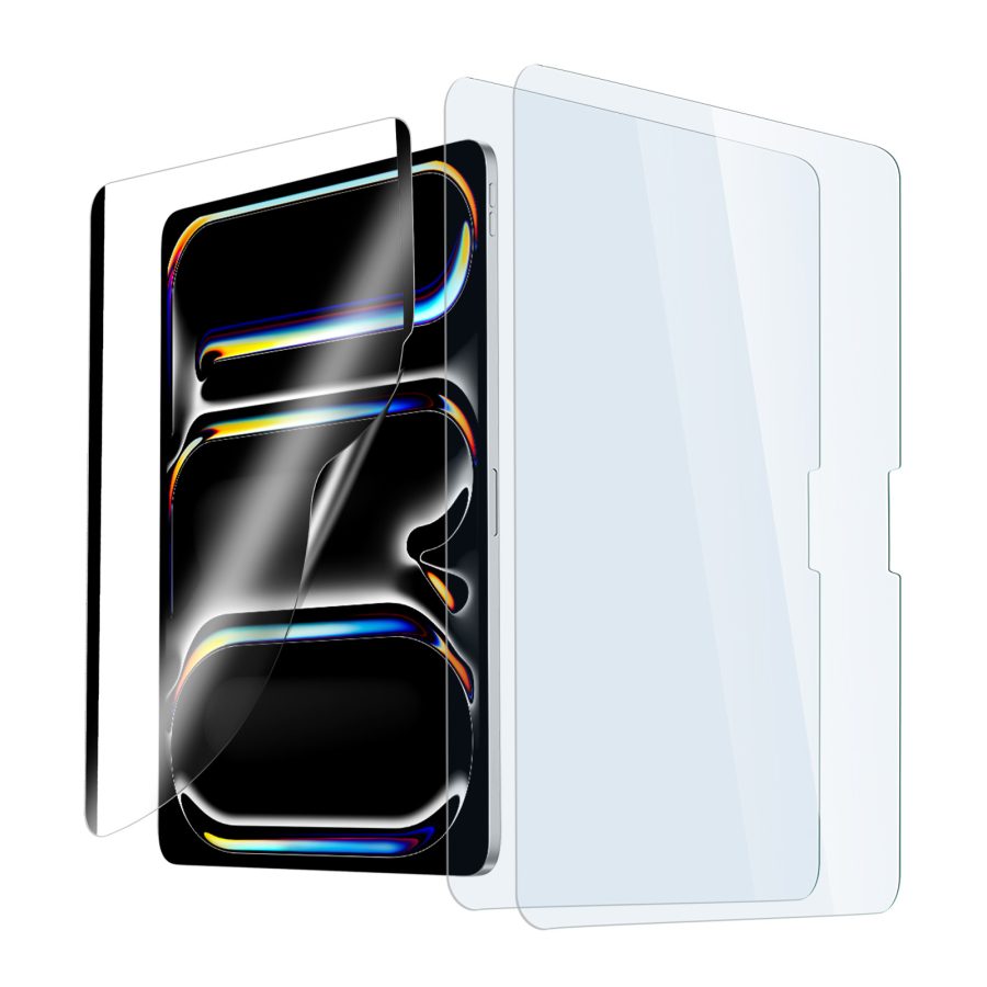 iPad Pro 11" (2024) Paper-Feel Magnetic Screen Protector Set 1 Paper-Feel + 2 Tempered-Glass