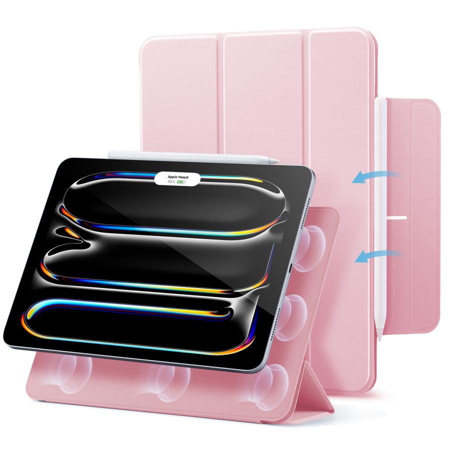 iPad Pro 11" (2024) Rebound Magnetic Case Pink