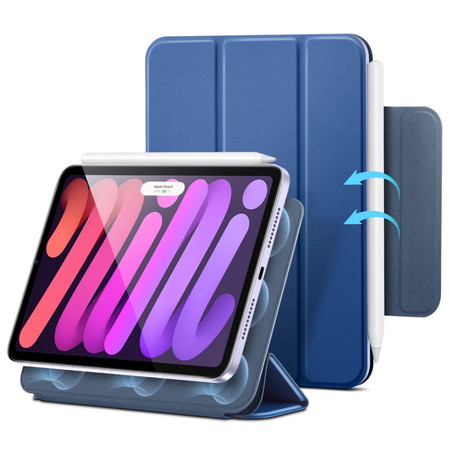 iPad mini 7/mini 6 Rebound Magnetic Case Navy Blue