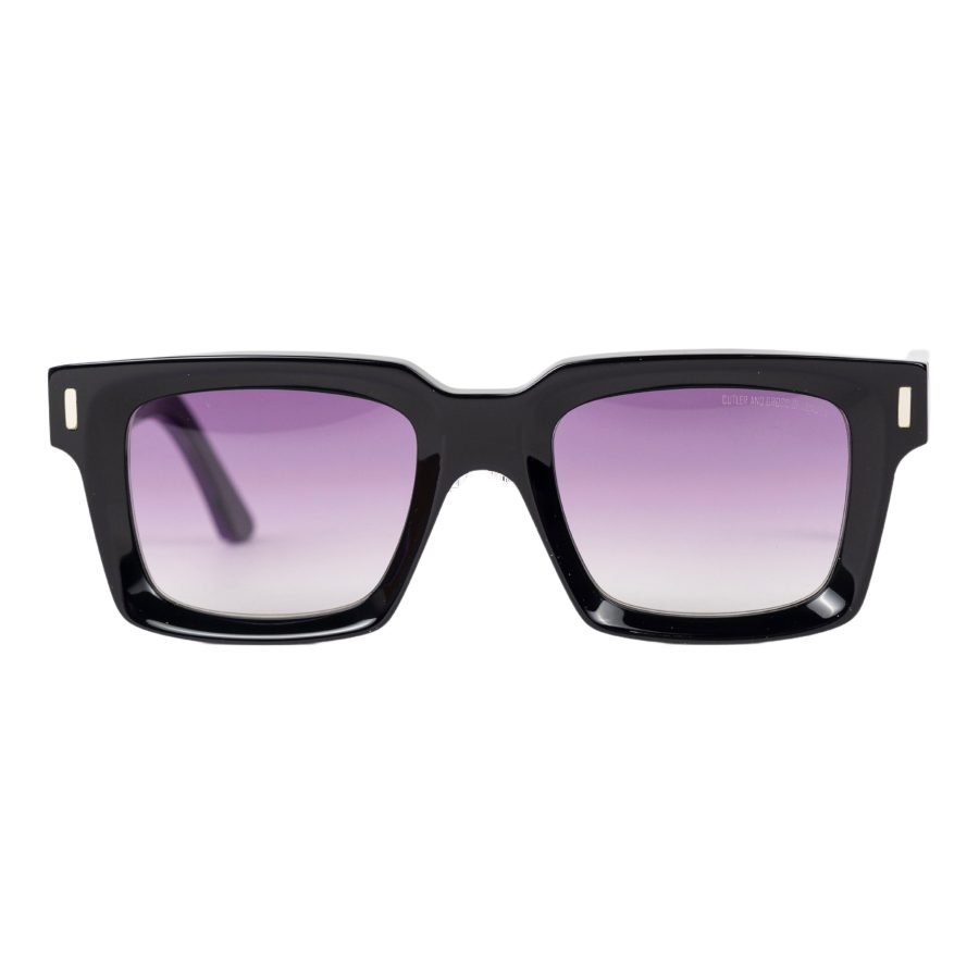 1386 Square Sunglass in Purple/Black