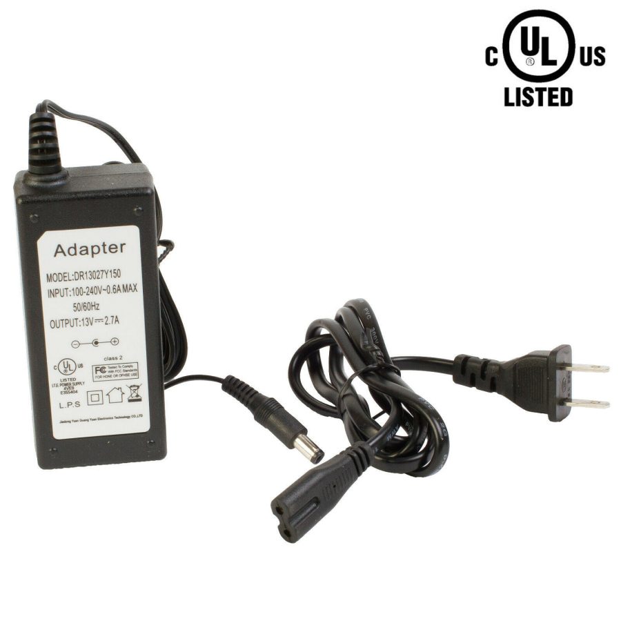 13v 36w 2.7A AC Power Adapter