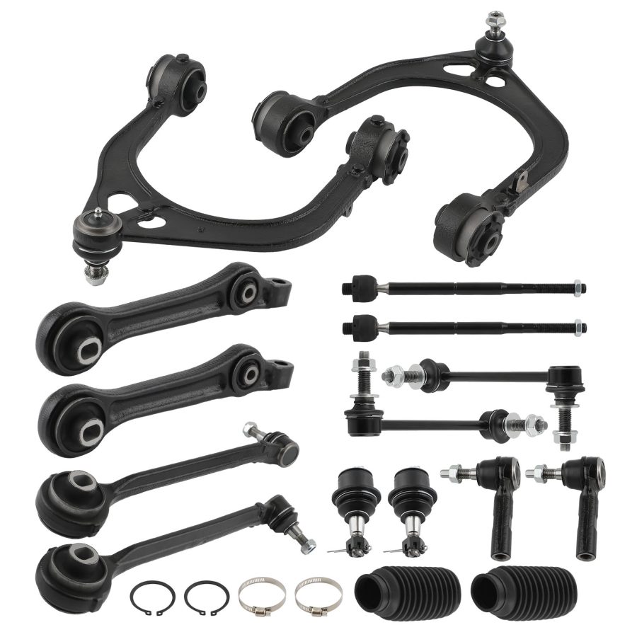 16pcs Front Control Arms + Tierods + Sway Bar Kit for Charger Magnum 2005-10 RWD